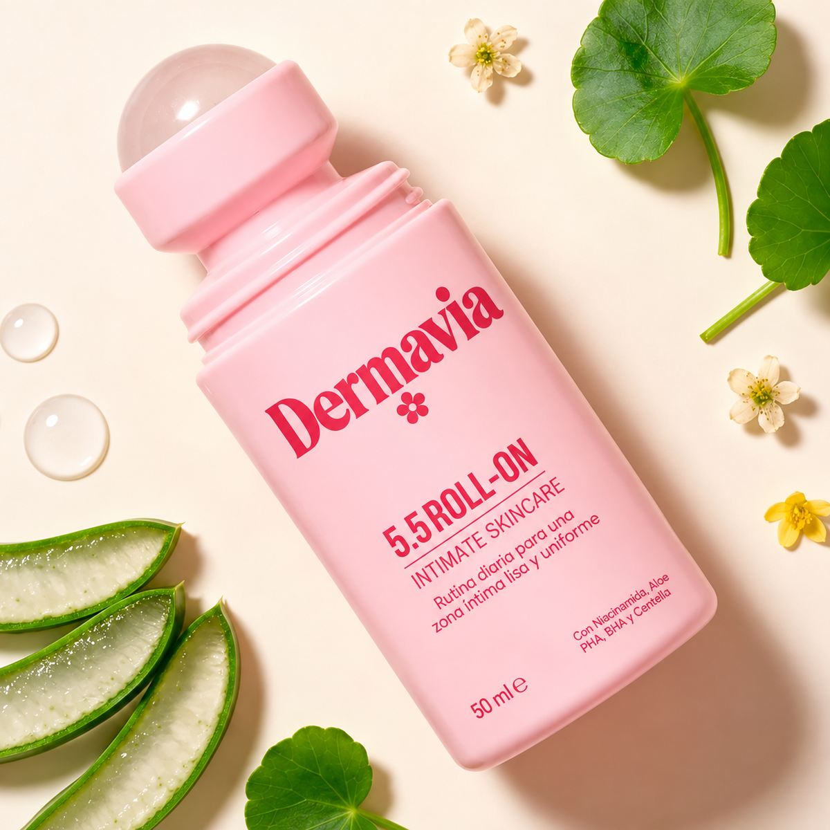 Dermavia™ Roll-On | Piel Lisa Post-Depilación